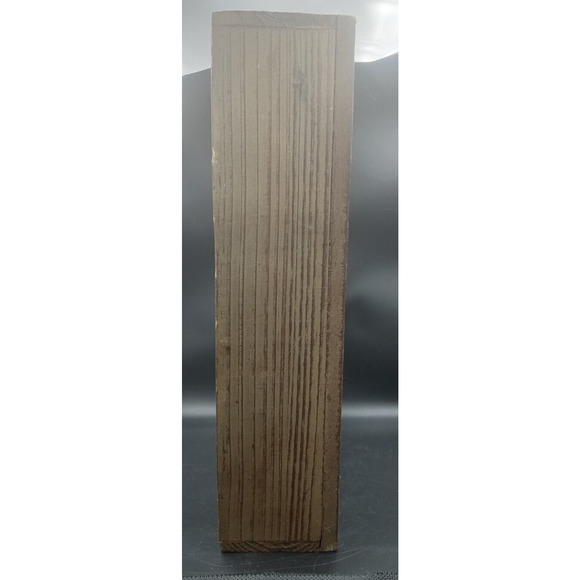 Reversible Wooden M Sign 12" x 10" x 3" - Picture 4 of 5